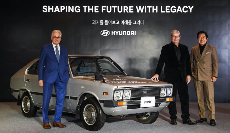 Η Hyundai και ο Giugiaro ξαναφτιάχνουν το Pony Coupe Concept του 1974